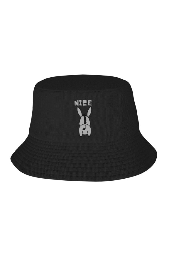Donkey Nice Pattern Bucket Hat For Womens And Mens Outdoor Beach Fisherman Hat Sun Hat