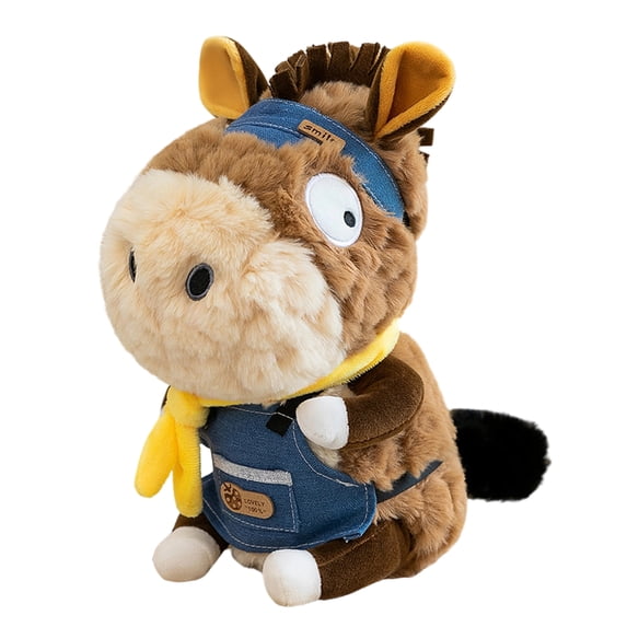 Donkey Plush Toy 9.1 Inch Soft Stuffed Animal For Kids Gift 1 Pack