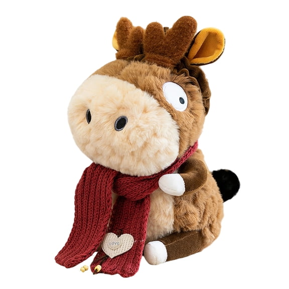 Donkey Plush Toy Cute Cartoon Stuffed Animal 9.1 Inch 1 Pack For Kids Gift Decor