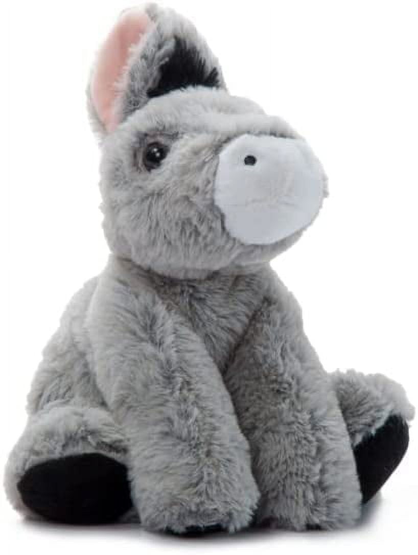 Donkey Stuffed Animal Plushie, Gifts for Kids, Wild Onez, Donkey Plush