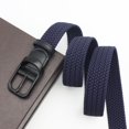 thumbnail image 1 of Men's Fashion Decorative New Casual Outdoor Golf Versatile Elastic Woven Belt (Width 1.33in), 1 of 6