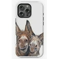 thumbnail image 1 of Donkeys Hee Haw Animal Phone Case for iPhone 16 15 14 13 12 11 Pro Max, 1 of 2