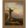 thumbnail image 1 of Donkeys in Landscape 24x20 Gold Ornate Wood Framed Canvas Art by William Shayer, 1 of 2