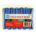 thumbnail image 1 of Donna 1/4" Long Cold Wave Blue Perm Rods - 12 Pcs., 1 of 5