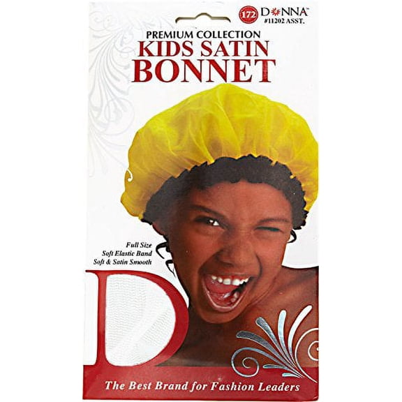 donna collection kids satin bonnet assorted