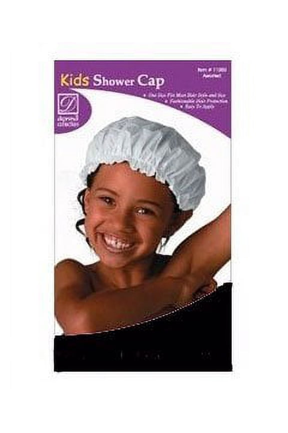 Kids Shower Cap, Colors Will Vary