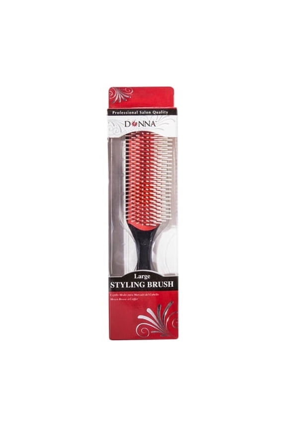 Large Styling Hair Brush, Black, 1 Ea