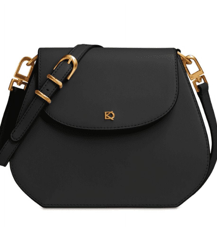Donna Karan Bellerose Crossbody - Black/gold