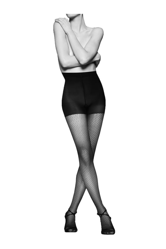 Hosiery Womens Dot Compression Shaping Tights Style-DKFA01