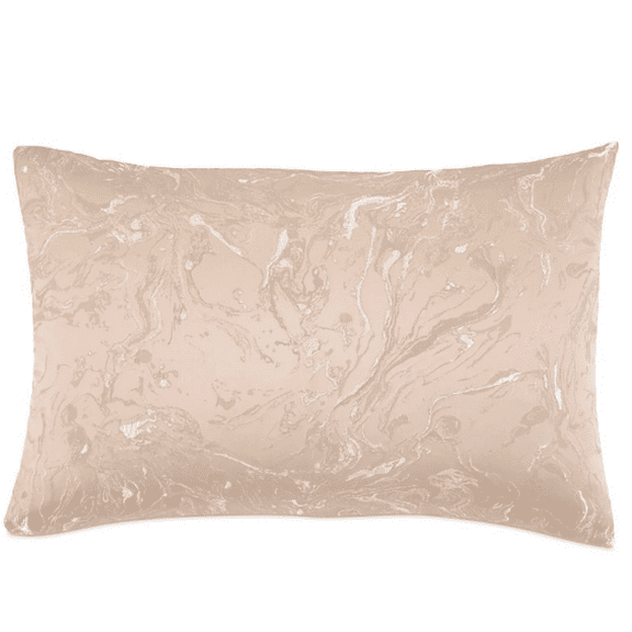 Donna Karan New York Liquid Marble Sham, Queen - Gold