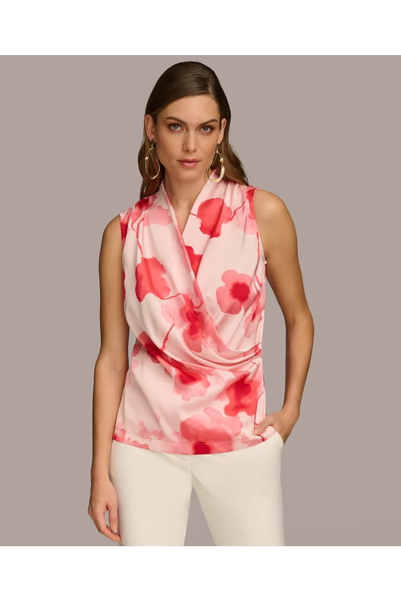 Women's Floral-Print Blouse