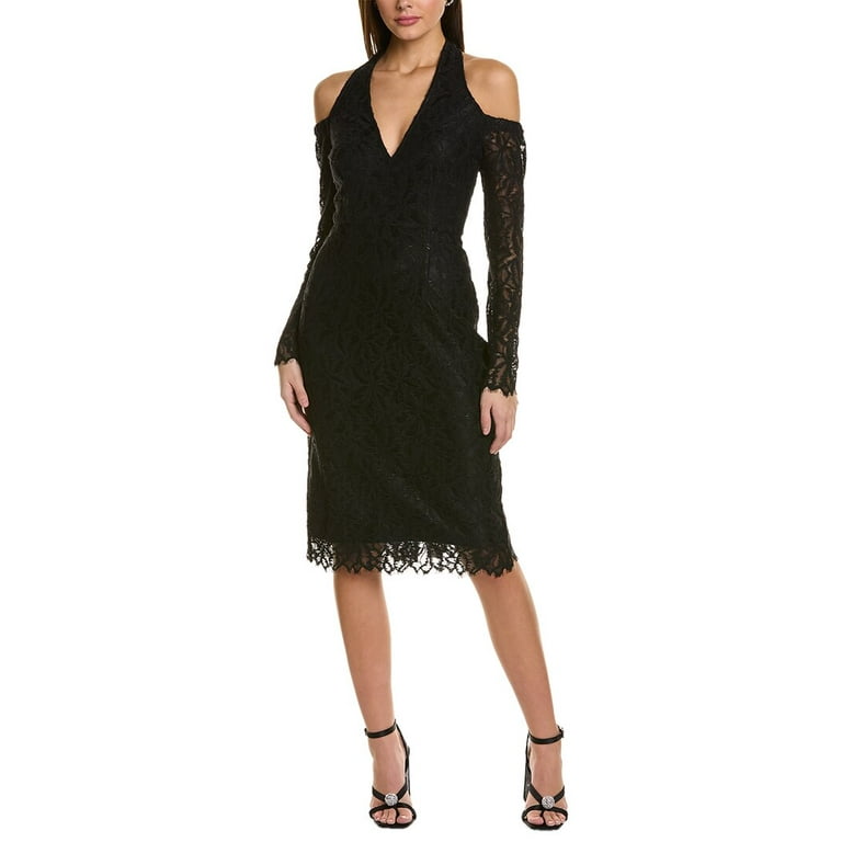 Donna karan shop cold shoulder dress