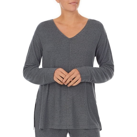 Donna Karan womens Sleepwear Sanctuary Tunic, XL, Grey