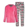 thumbnail image 1 of Donna L'oren Women's Fleece Pajamas Set Giftable Coral or Micro Fleece Winter Warm Plus, 1 of 3