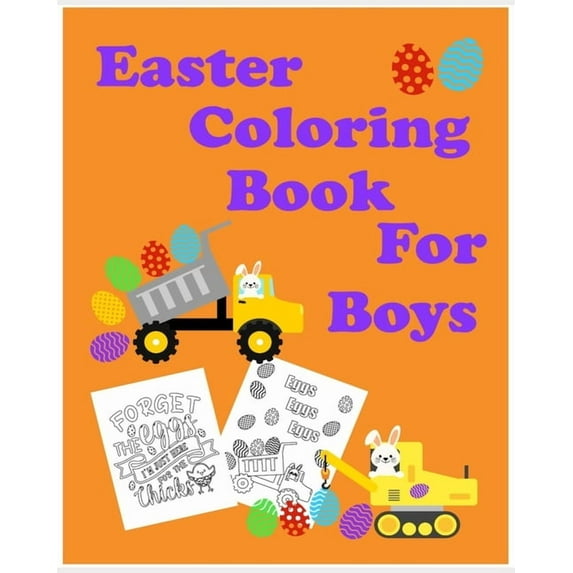 Donna M Gonzales: Easter Coloring Book for Boys, Book 1 (Paperback)
