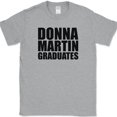 thumbnail image 1 of Donna Martin Graduate T-Shirt Funny TV Show Gift Humor Text Tee - Heather Grey, 3XL, 1 of 1