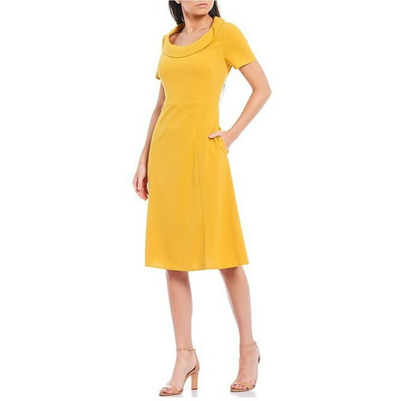 Donna Morgan Collar Detail Dress