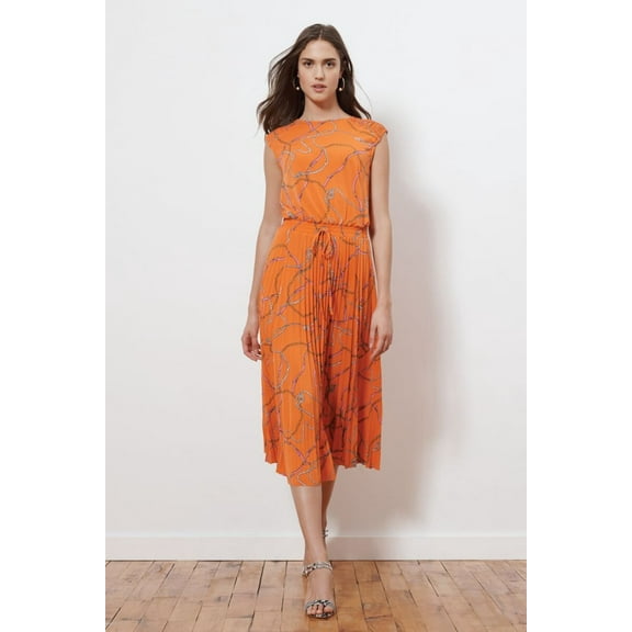 Donna Morgan Pleated Dress