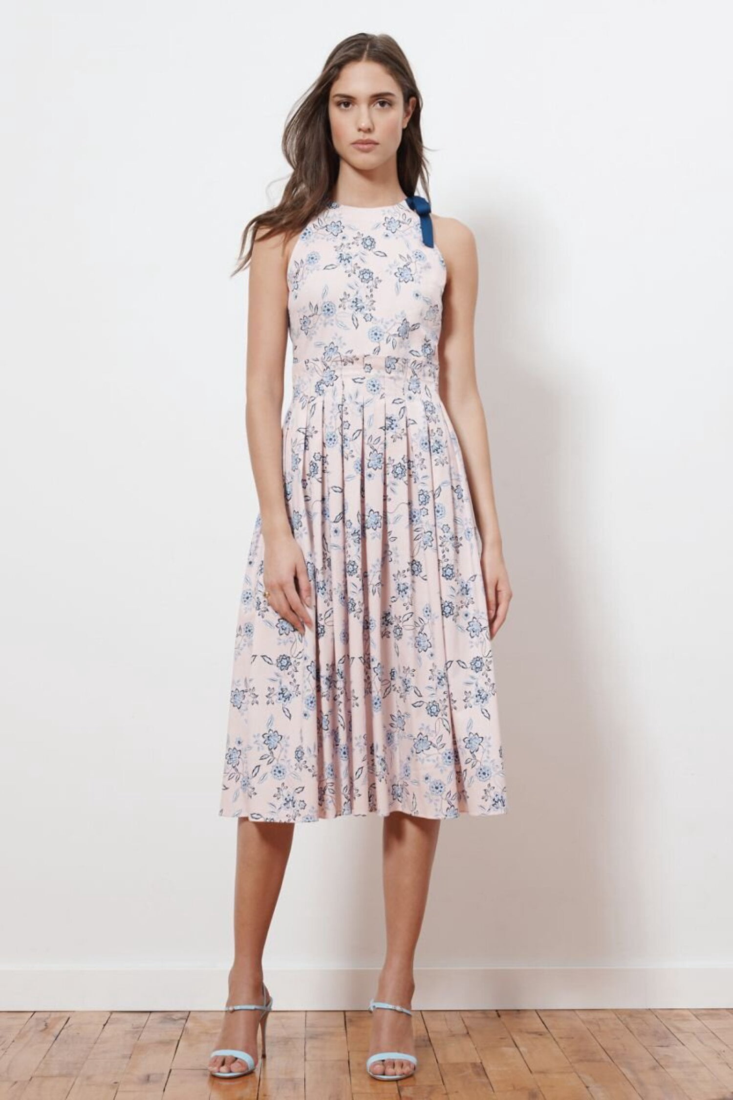 donna morgan pleated dress Donna Morgan Midi Dress