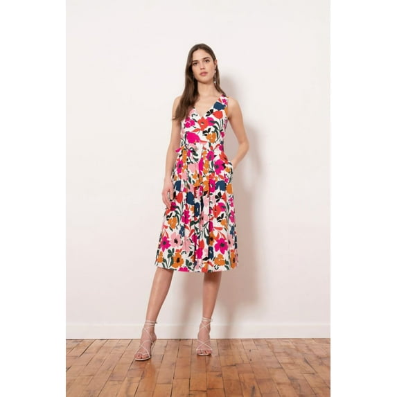 Donna Morgan Shani Pleated Dress