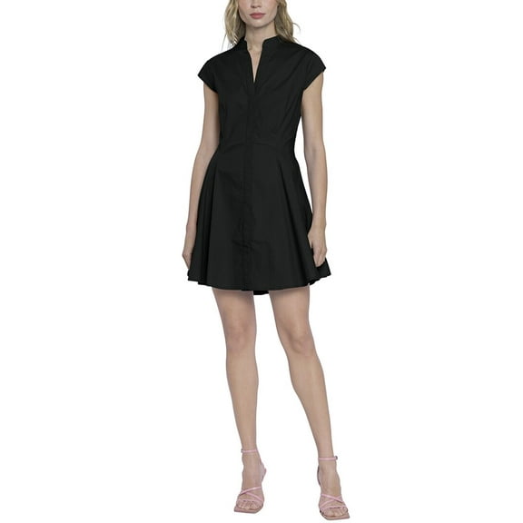 Donna Morgan womens Mini Dress, 2, Black