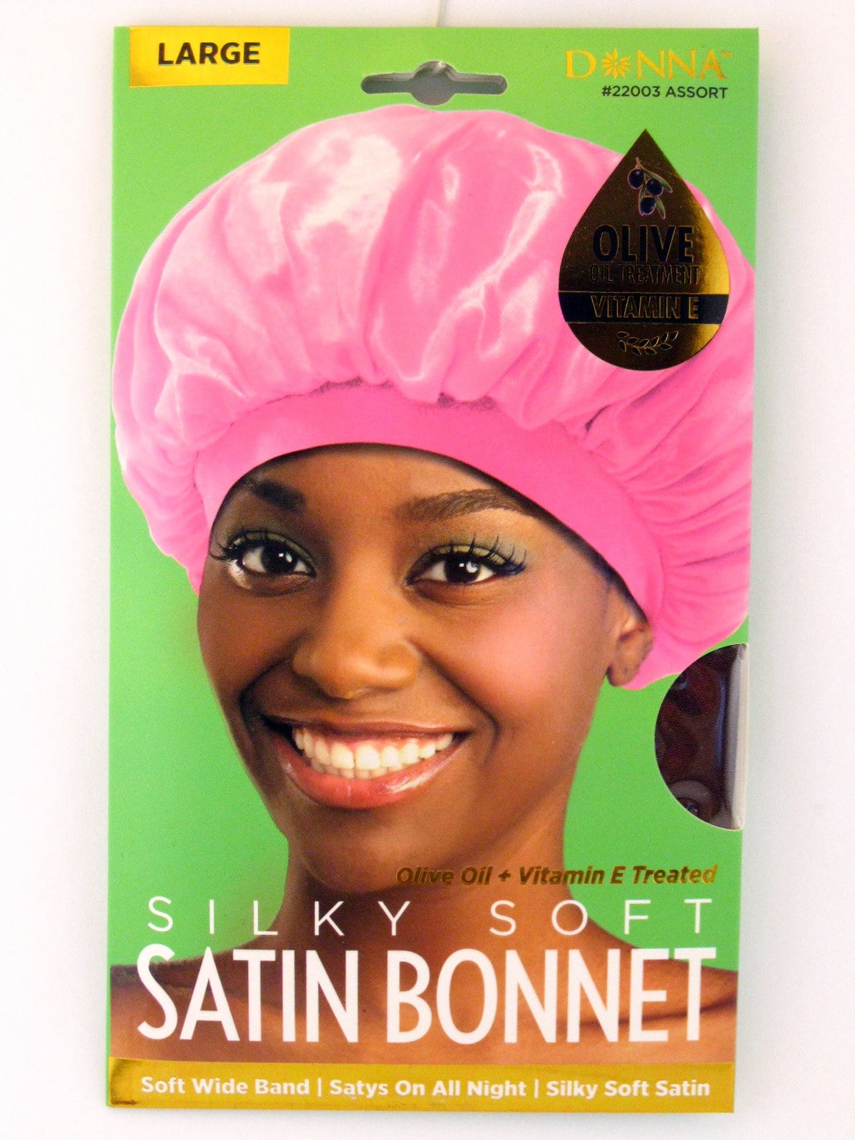 Apolina nettie bonnet 6-12m 2022aw ボンネット Donna Olive Oil + Vitamin E Treated Sleep Cap & Bonnet Hair Net