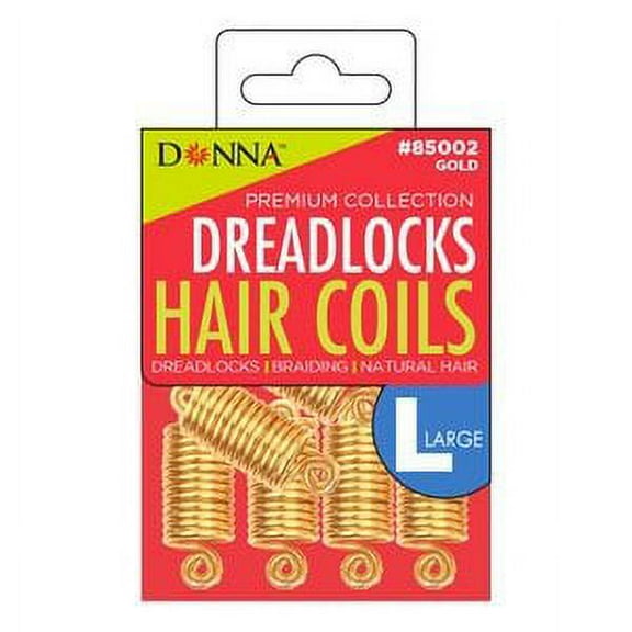 Donna Premium Collection Dreadlocks Hair Coils, Large