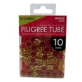 thumbnail image 1 of Donna Premium Collection Filigree Tube Dreadlocks For Natural Hair, 5563 Gold, 10mm, 1 of 2