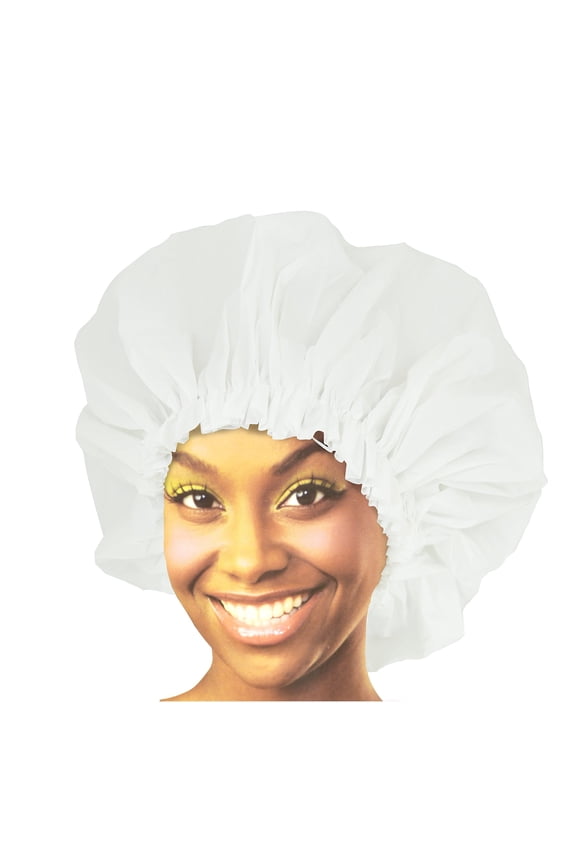 Donna Premium Collection Super Jumbo Shower Cap White 22163