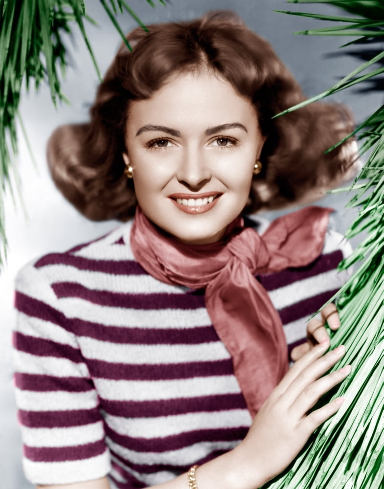 Donna Reed Ca. Early-Mid 1950S Photo Print (8 x 10) - Walmart.com