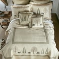 thumbnail image 1 of Donna Sharp Bear Creek Cotton Full/Queen Embroidered Pieced Cotton Lodge Quilt, 1 of 9