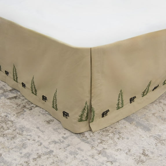 Donna Sharp Bear Creek Queen Cotton Bedskirt