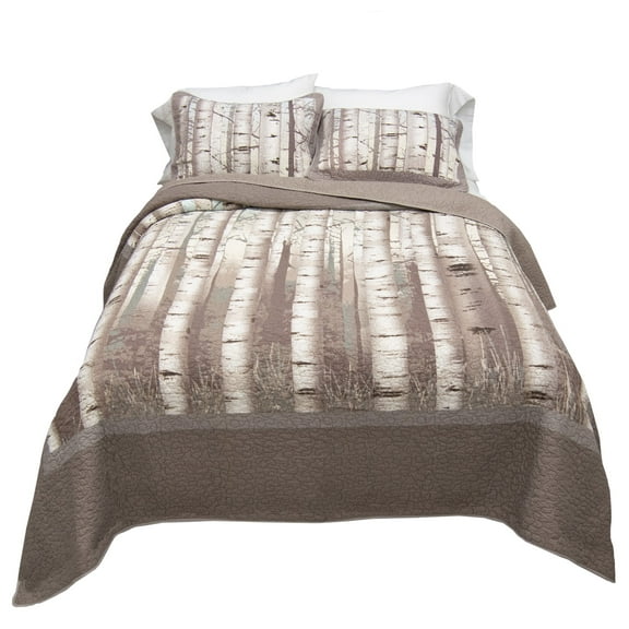 Donna Sharp Birch Forest Cotton King Lodge Quilt