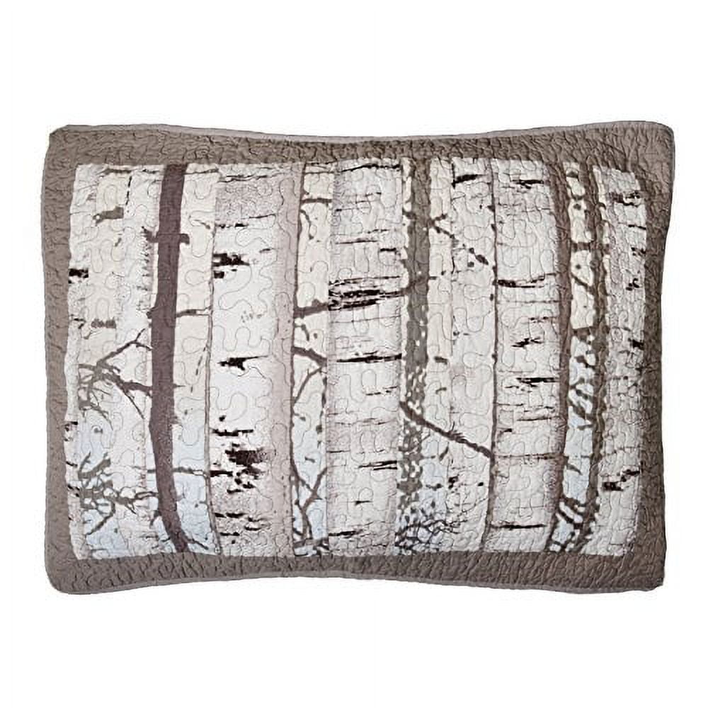Standard Multicolor Cotton and Polyester Hypoallergenic Pillow Sham