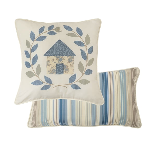 Donna Sharp Blue Diamond UCC Everyday 2PC Pillow Set