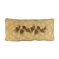 thumbnail image 1 of Donna Sharp Cabin Raising Pine Cone Decorative Embroidered Rectangle Throw Pillow, 1 of 9