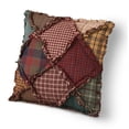thumbnail image 1 of Donna Sharp Campfire Decorative Pieced Cotton Square Throw Pillow, 1 of 7