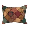 thumbnail image 1 of Donna Sharp Campfire Lodge Decorative Pieced Cotton Standard Pillow Sham, 1 of 7
