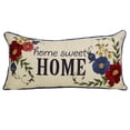 thumbnail image 1 of Donna Sharp Chesapeake UCC Embroidered Floral Home Decorative Throw Pillow, 1 of 7