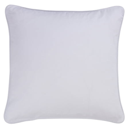 Donna Sharp White Piped Cotton Eurosham