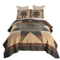 thumbnail image 1 of Donna Sharp Forest Star Cotton Queen Pieced Lodge Quilt, 1 of 6