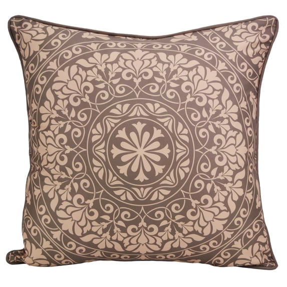 Donna Sharp Mojave Red Mandala Decorative Pillow -Southwest Square Décor Pillow - Machine Washable