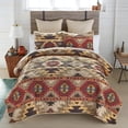 thumbnail image 1 of Your Lifestyle by Donna Sharp Sand Dune 3PC Queen Lightweight Quilt Set, 1 of 3