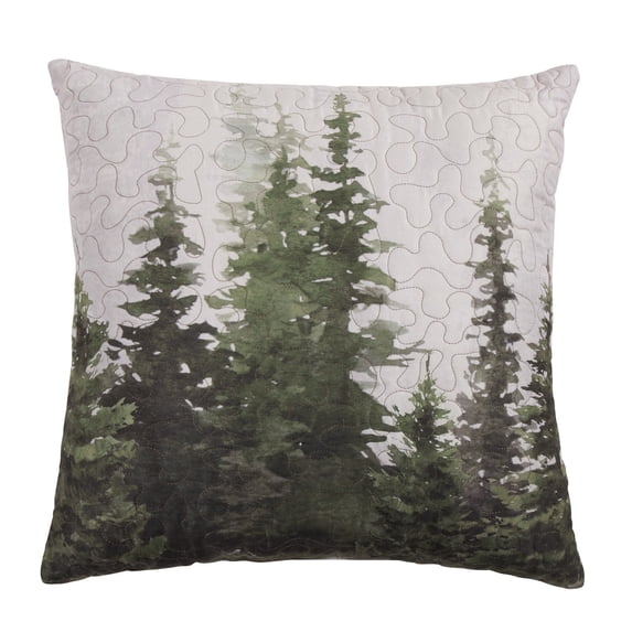 Donna Sharp Bear Panels UCC Tree Decorative Throw Pillow