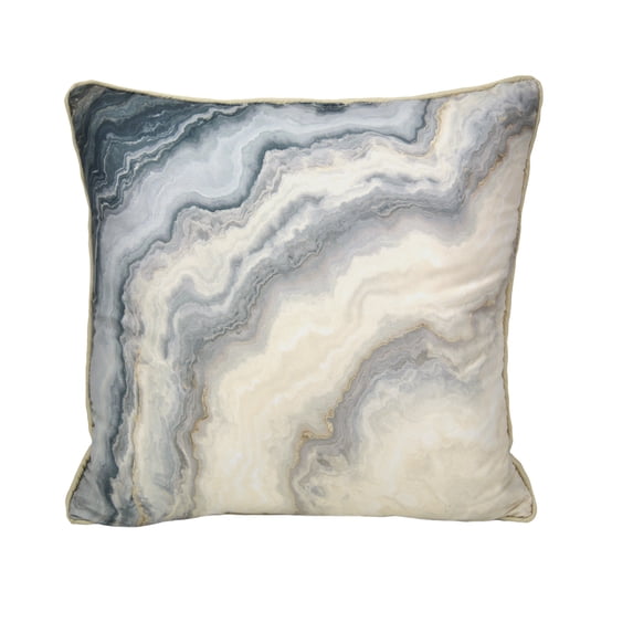 Donna Sharp Throw Pillow - Windswept Southwest Decorative Throw Pillow with Marble Design - Square