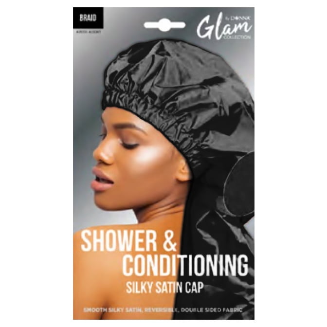 Donna Shower & Conditioning Silky Satin Cap Braid Midnight