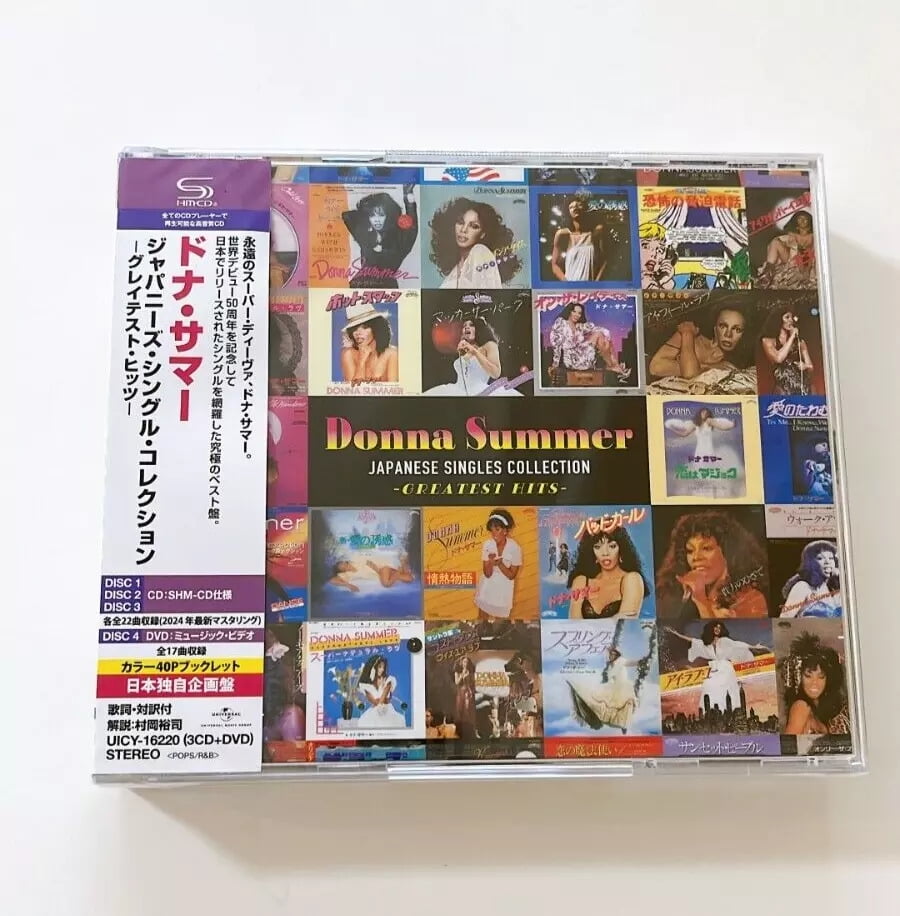 Donna Summer - Japanese Singles Collection - Greatest Hits - 3xSHM + DVD - Music & Performance - CD
