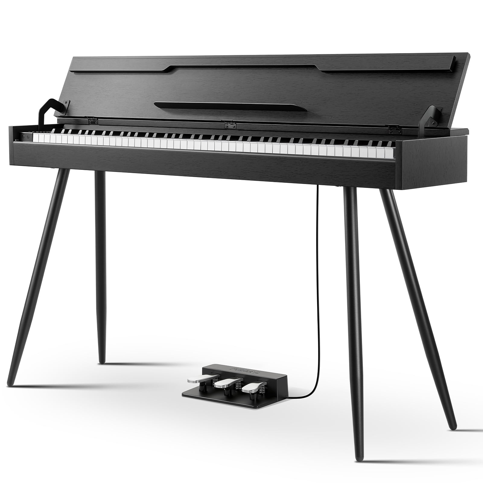 Donner 88-Key Weighted Digital Piano, Hammer Action Keyboard, Headphone Mode, 128 Tones 100 Rhythms, Multi-Functional, USB-MIDI, Berklee Online Course Included deal from Walmart