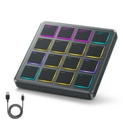 Donner MIDI Controller Pad Beat Maker Machine, Portable Drum Machine with 16 Beat Pad, Mini USB MIDI Controller with 40 Courses, STARRYPAD MINI