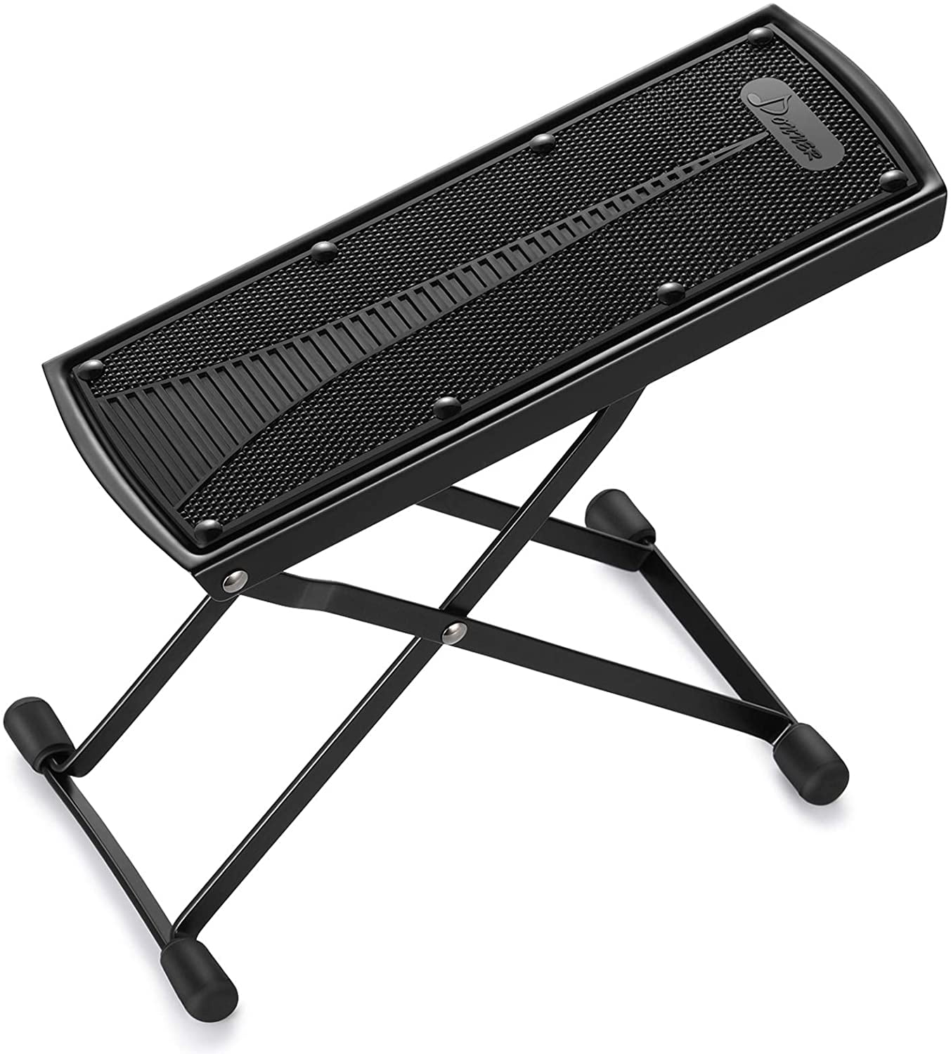 Guitar Foot Pedal, Guitar Foot Stool 4 Gears High And Low Folding, Sturdy  Metal Foot Rest
